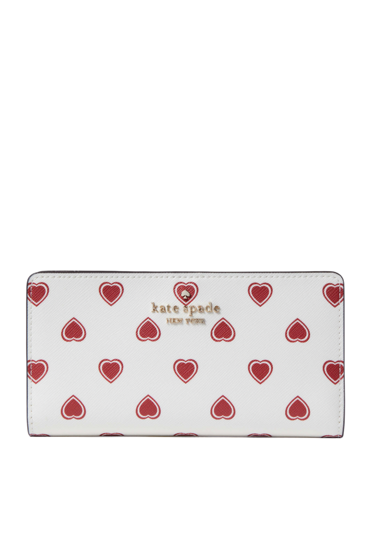 Madison Heartfelt Geo Boxed Large Slim Bifold Wallet