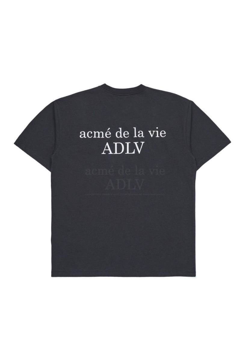 Basic Logo SEASON2 Short Sleeve T-Shirt Charcoal