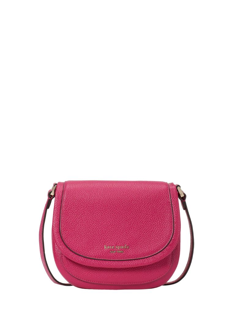 Roulette Small Saddle Bag Anemone Pink
