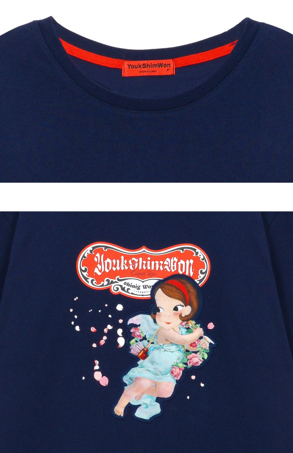 Rose Long T-Shirt F Ria