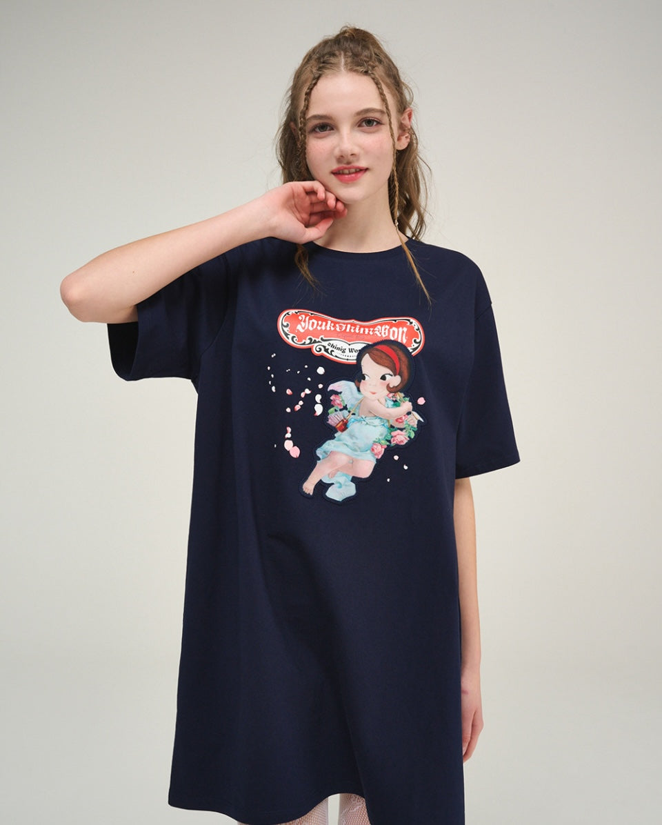 Rose Long T-Shirt F Ria
