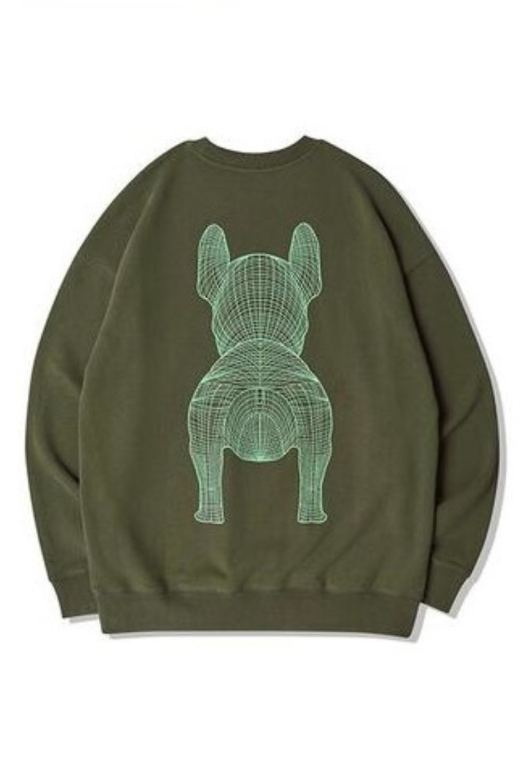 Big Radog Sweatshirt Dark Khaki