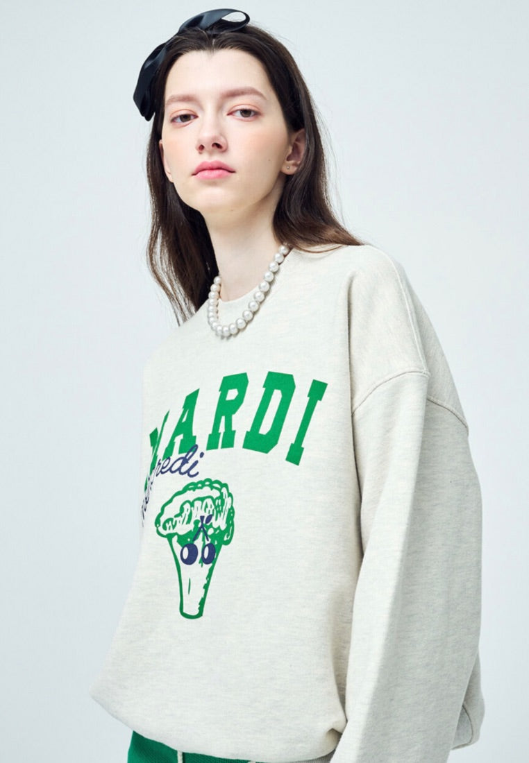 Sweatshirt Broccoli Oatmeal