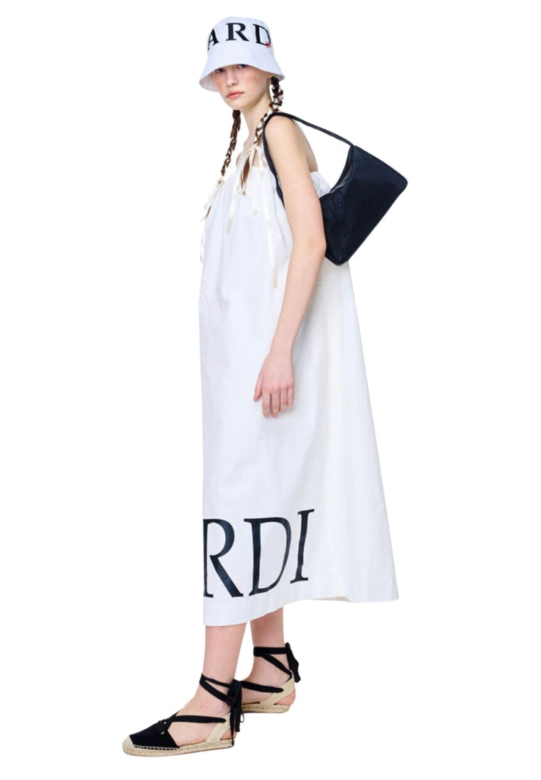 Maxi Dress Mardi Nouveau White Black