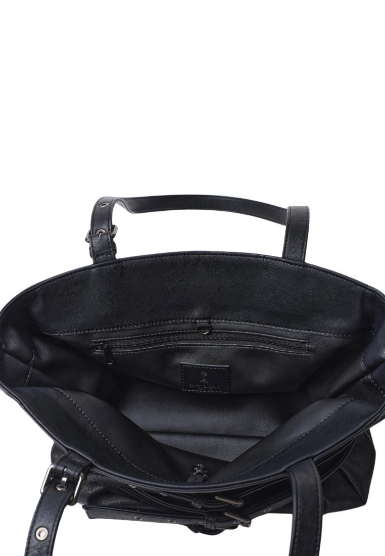 Trio Belt Corset Bag M Nappa Matt Black