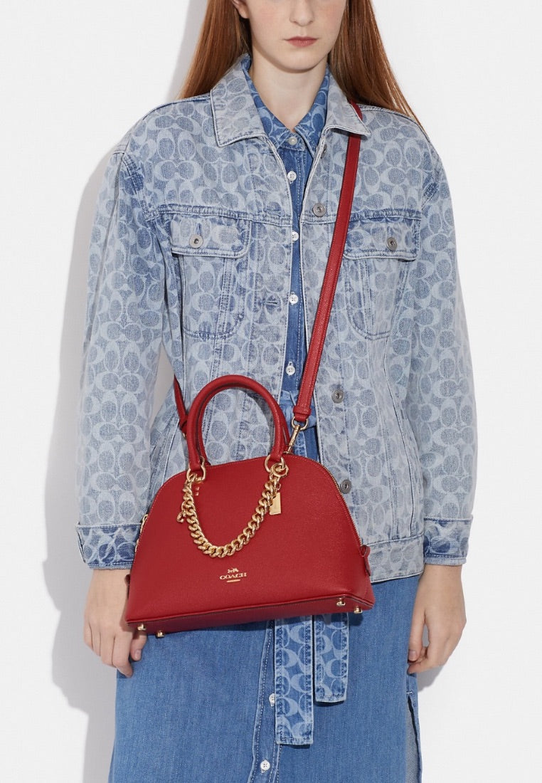 Katy Satchel Red Apple