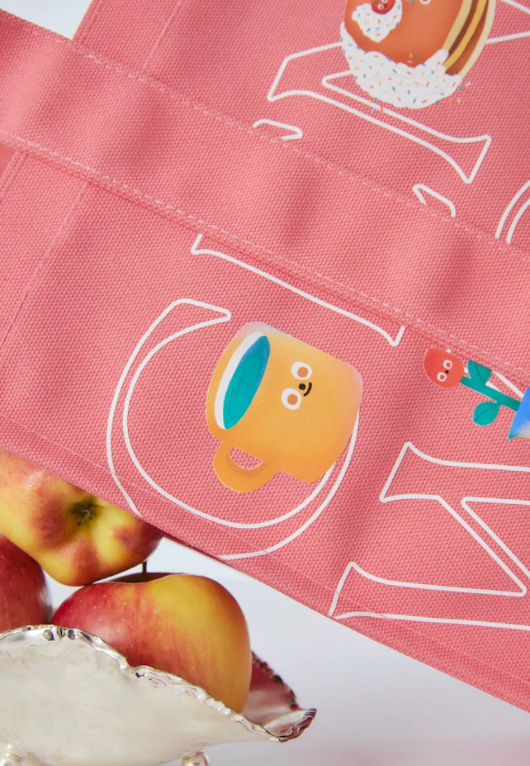 Afternoon Tea Box Tote Pink