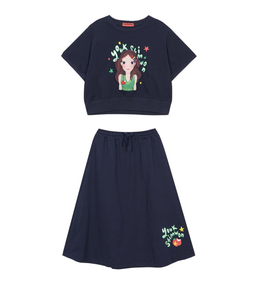 Star Skirt Set F Luna