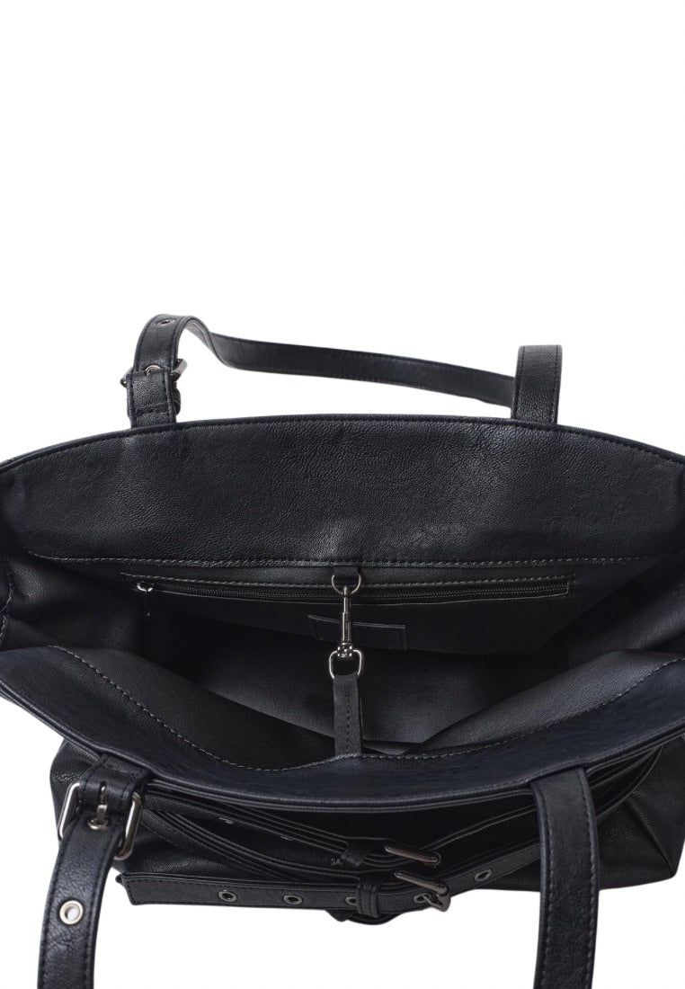 Trio Belt Corset Bag M Nappa Matt Black