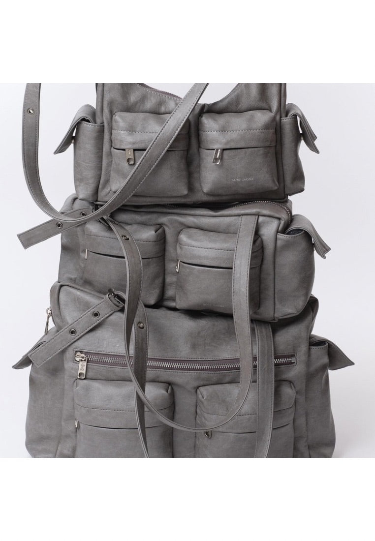 Pocket Mug Bag M Brushed Gray