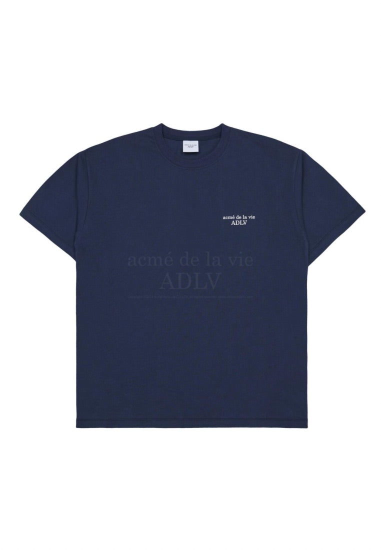 Basic Logo SEASON2 Short Sleeve T-Shirt Navy