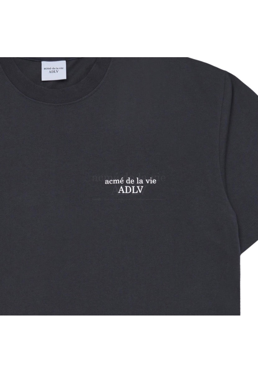 Basic Logo SEASON2 Short Sleeve T-Shirt Charcoal