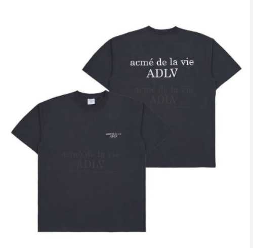 Basic Logo SEASON2 Short Sleeve T-Shirt Charcoal