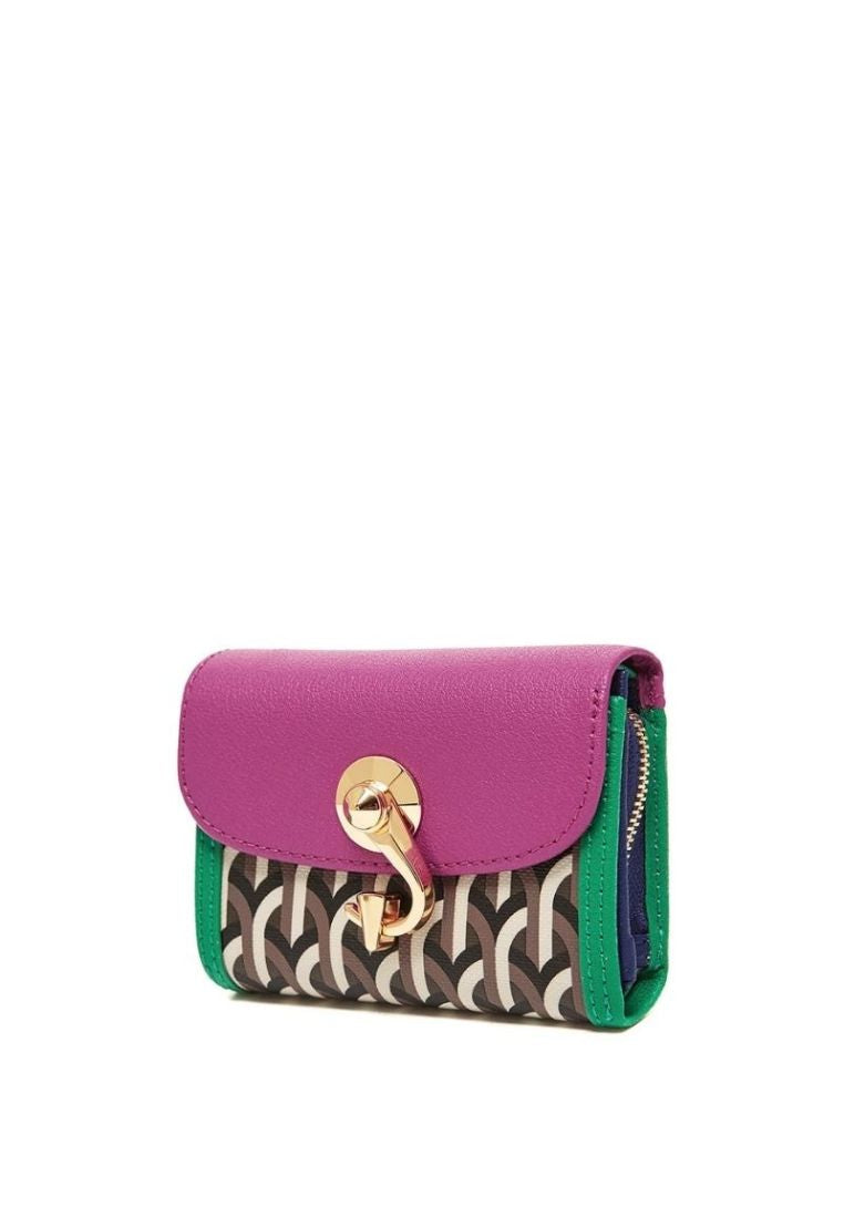 Half Wallet Multi Fuscia