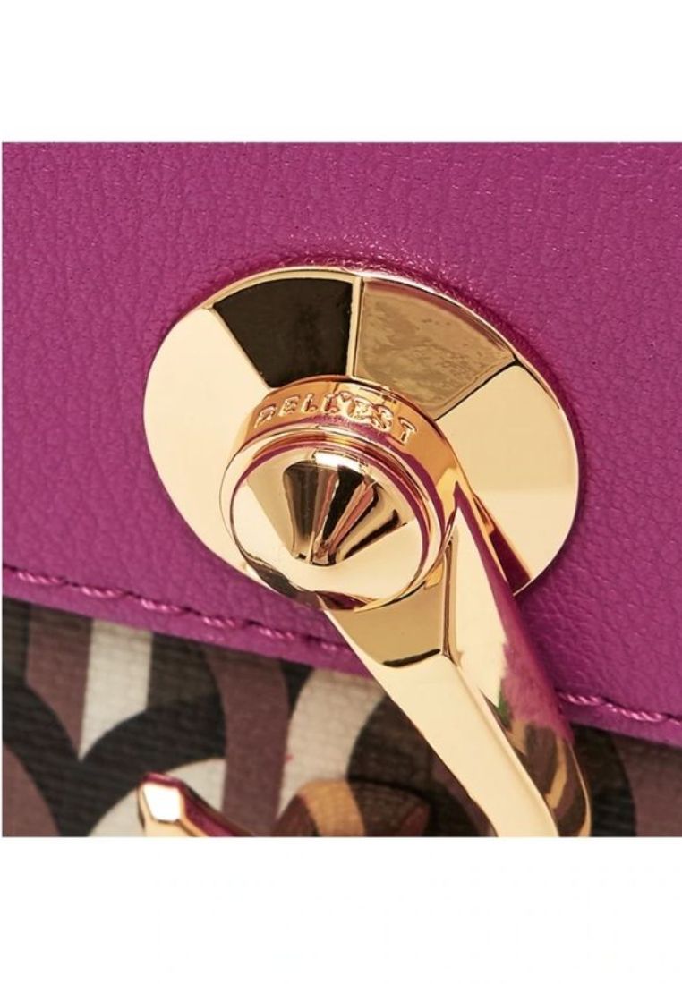 Half Wallet Multi Fuscia