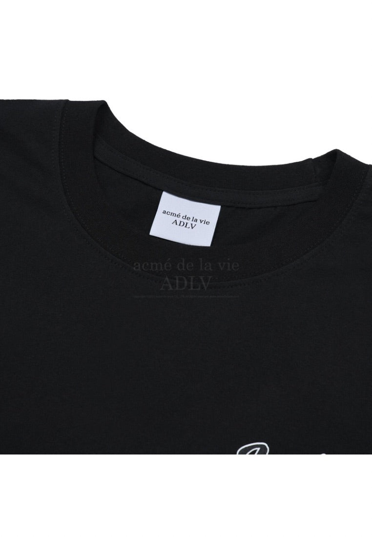 Hologram Bear Short Sleeve T-Shirt Black