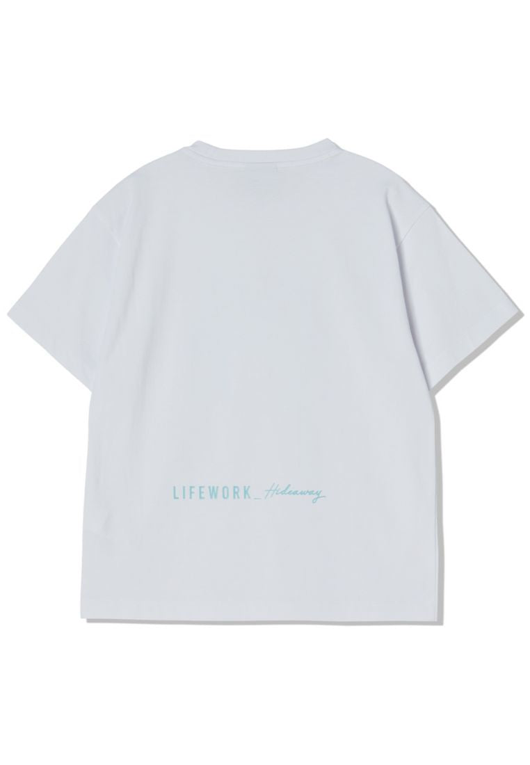 Figure Silhouette T-Shirt White