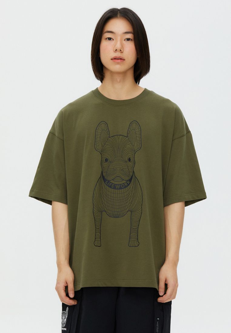 Big Radog T-Shirt Khaki