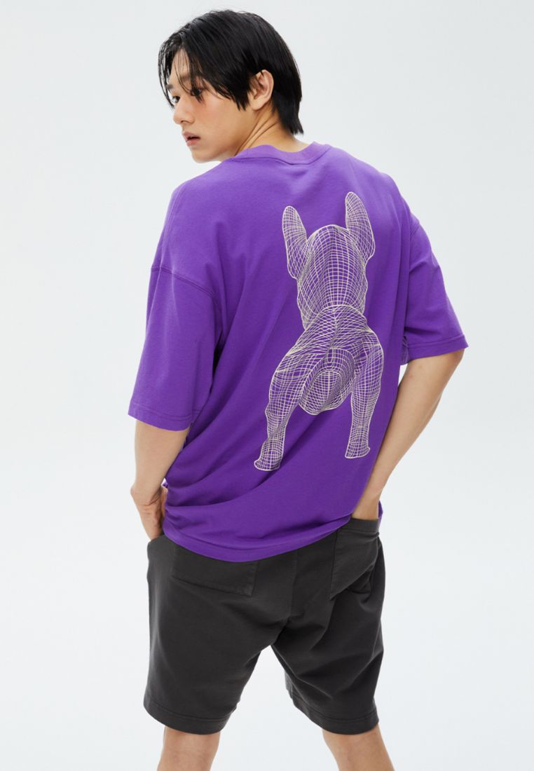 Big Radog T-Shirt Deep Purple