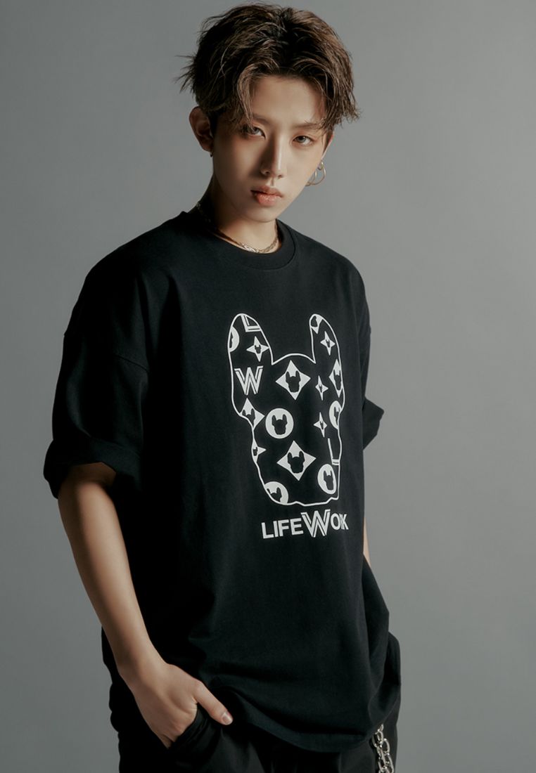 Monogram LW Radog T-Shirt Black