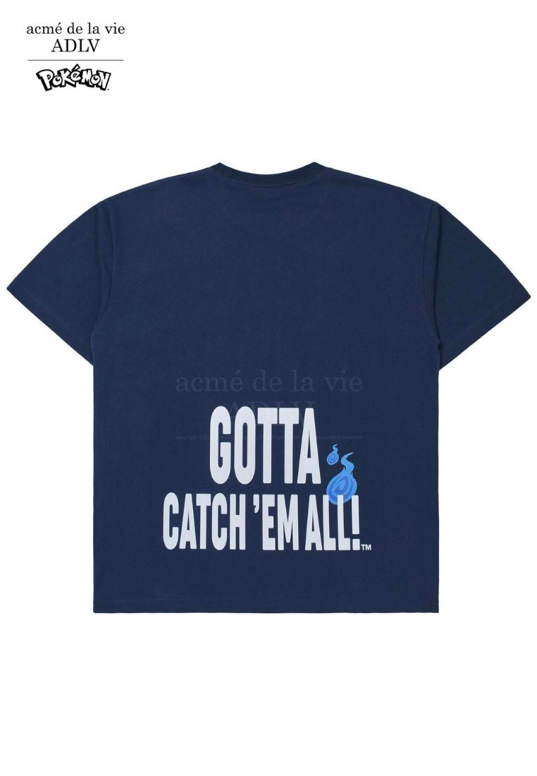 Pokémon PHANTOM EVOLUTION Short Sleeve T-Shirt Navy