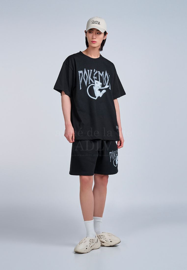 Pokémon MEW Short Sleeve T-Shirt Black