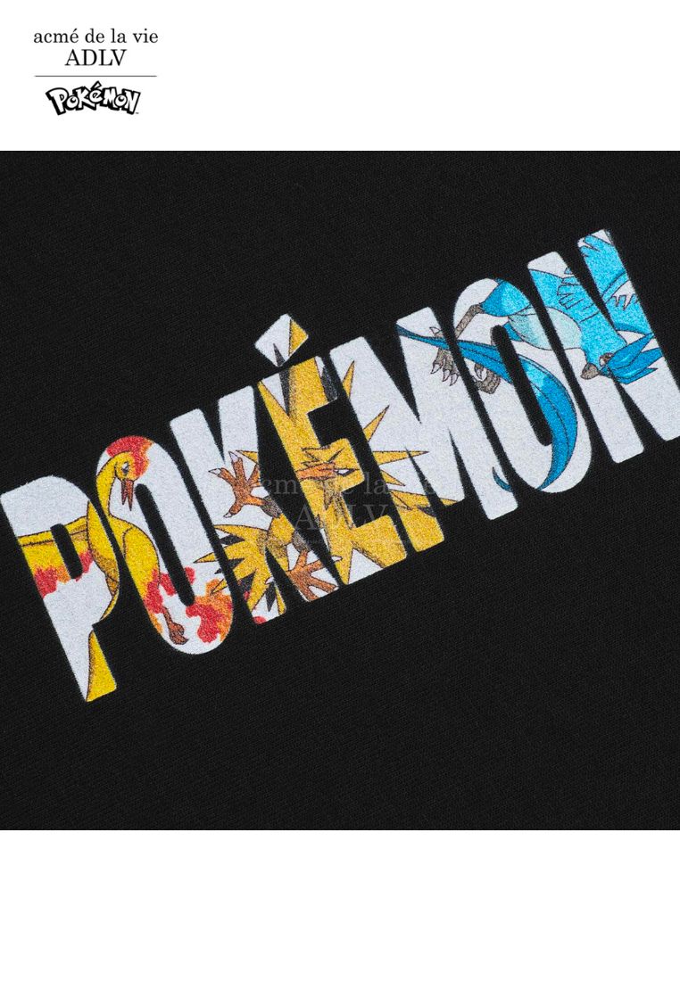 Pokémon LEGENDARY POKÉMON Short Sleeve T-Shirt Black