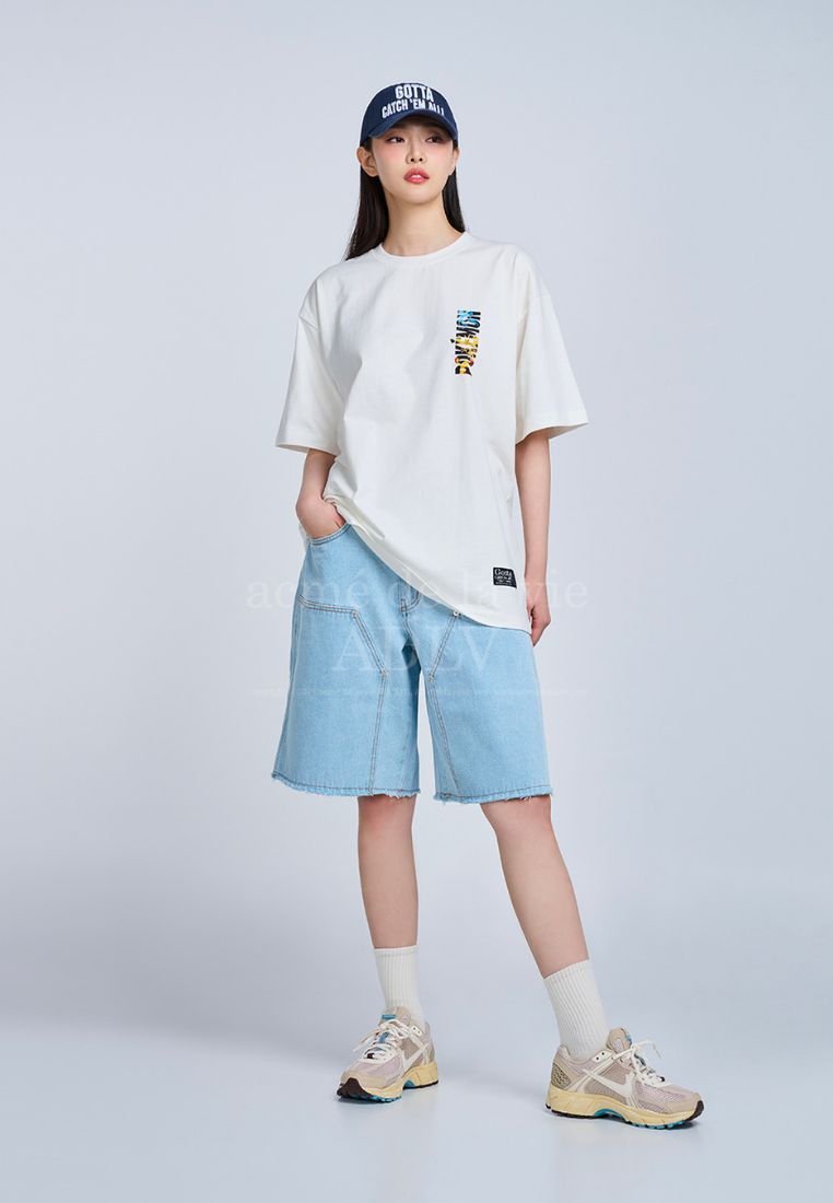 Pokémon LEGENDARY POKÉMON Short Sleeve T-Shirt Cream