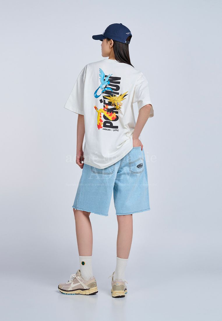 Pokémon LEGENDARY POKÉMON Short Sleeve T-Shirt Cream