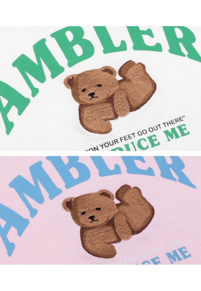 Overfit T-Shirt Sliding Bear