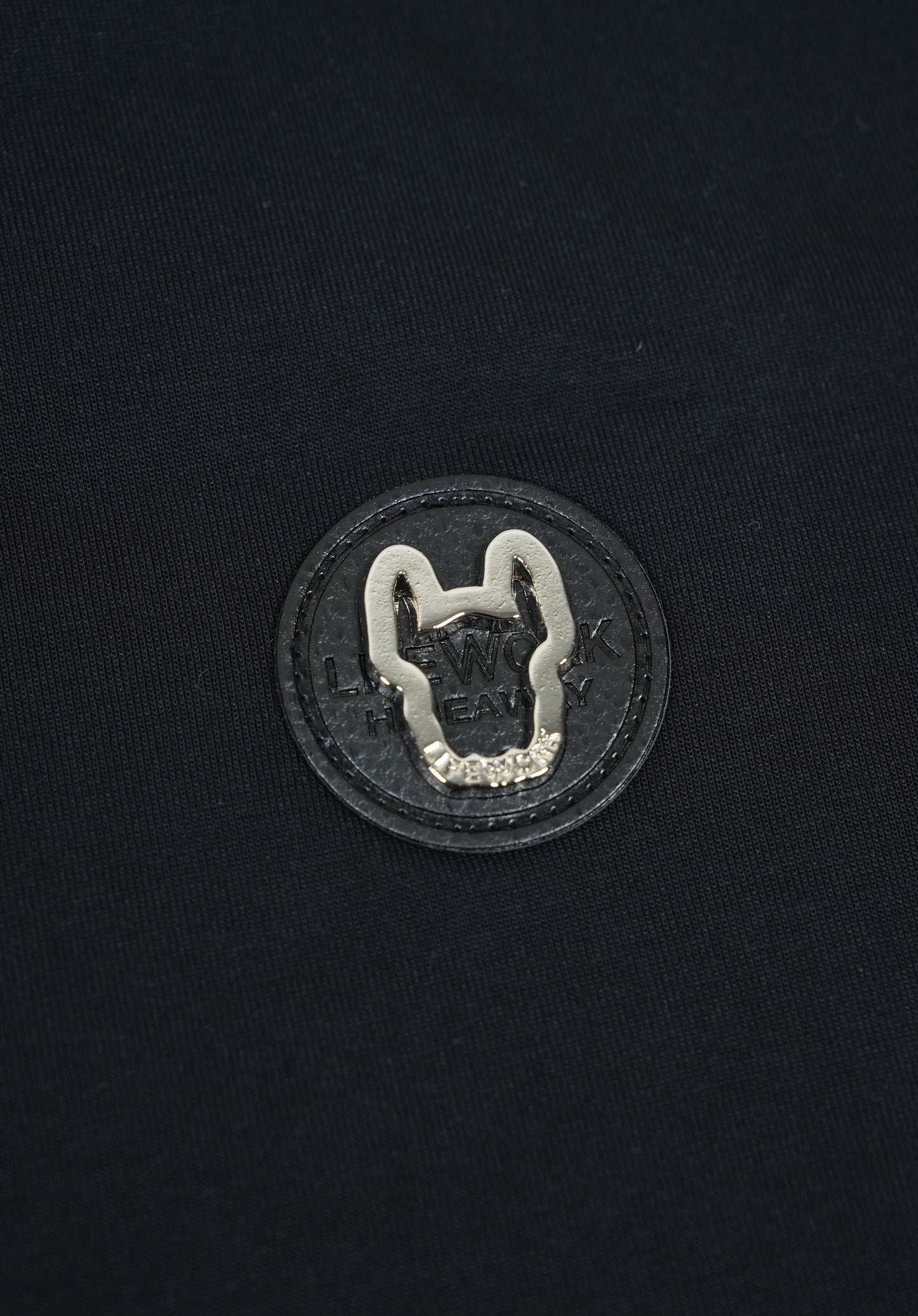 Radog Leather Wappen T-Shirt Black