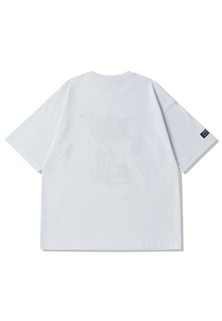 Golf Hip Dog T-Shirt White