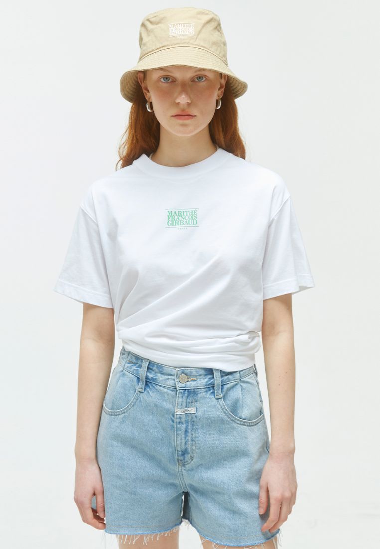 Small Classic Logo Tee White