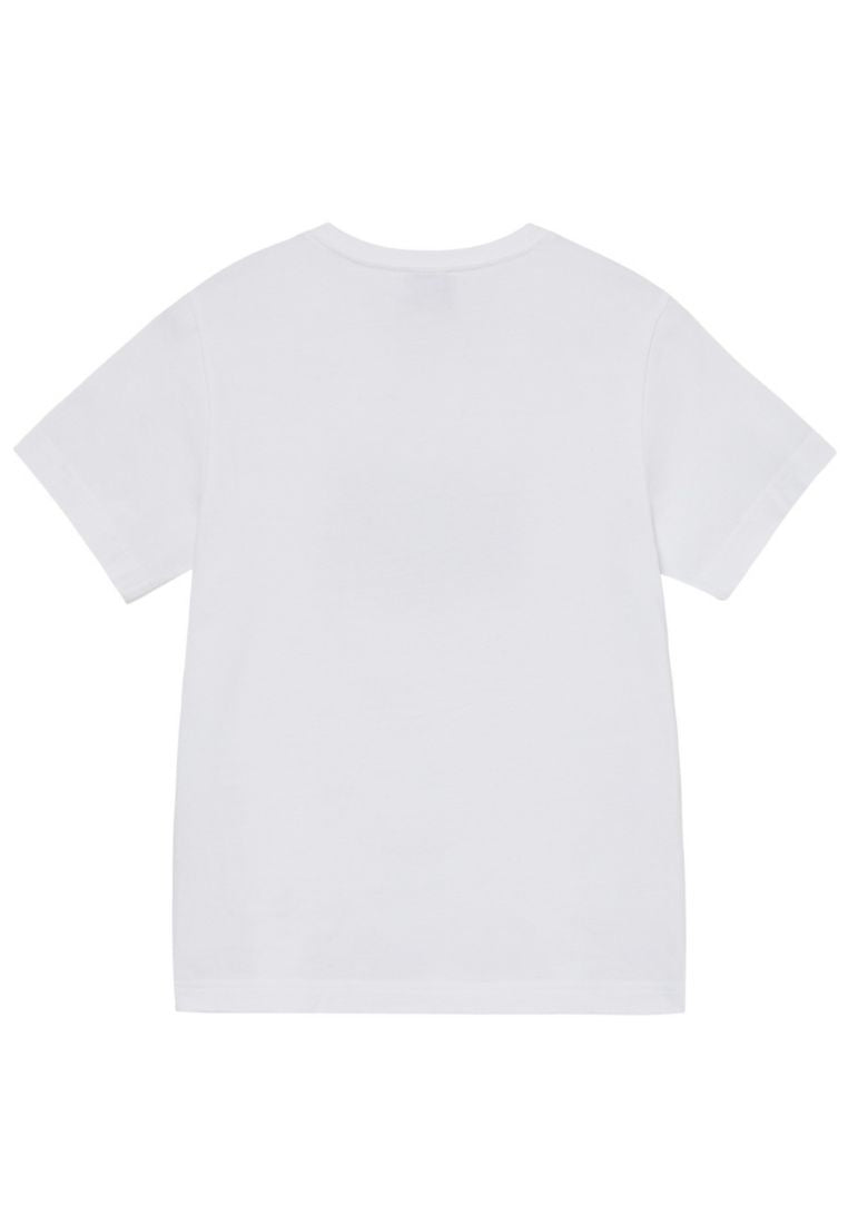 W Classic Logo Tee White