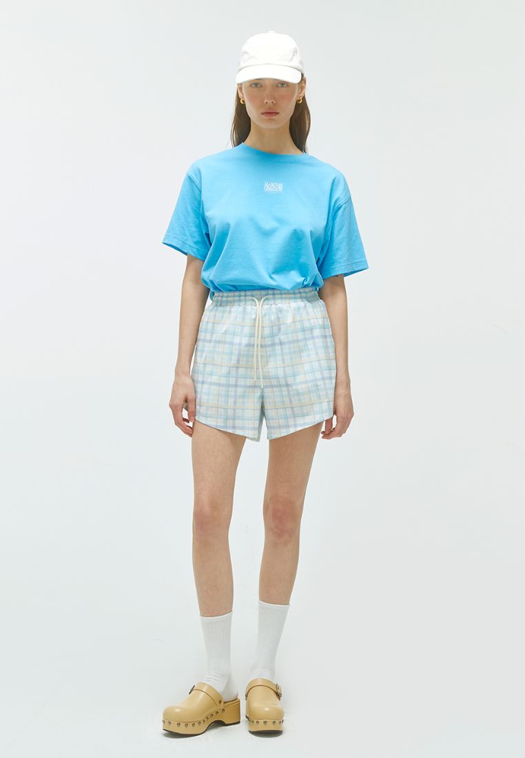 Small Classic Logo Tee Sky Blue