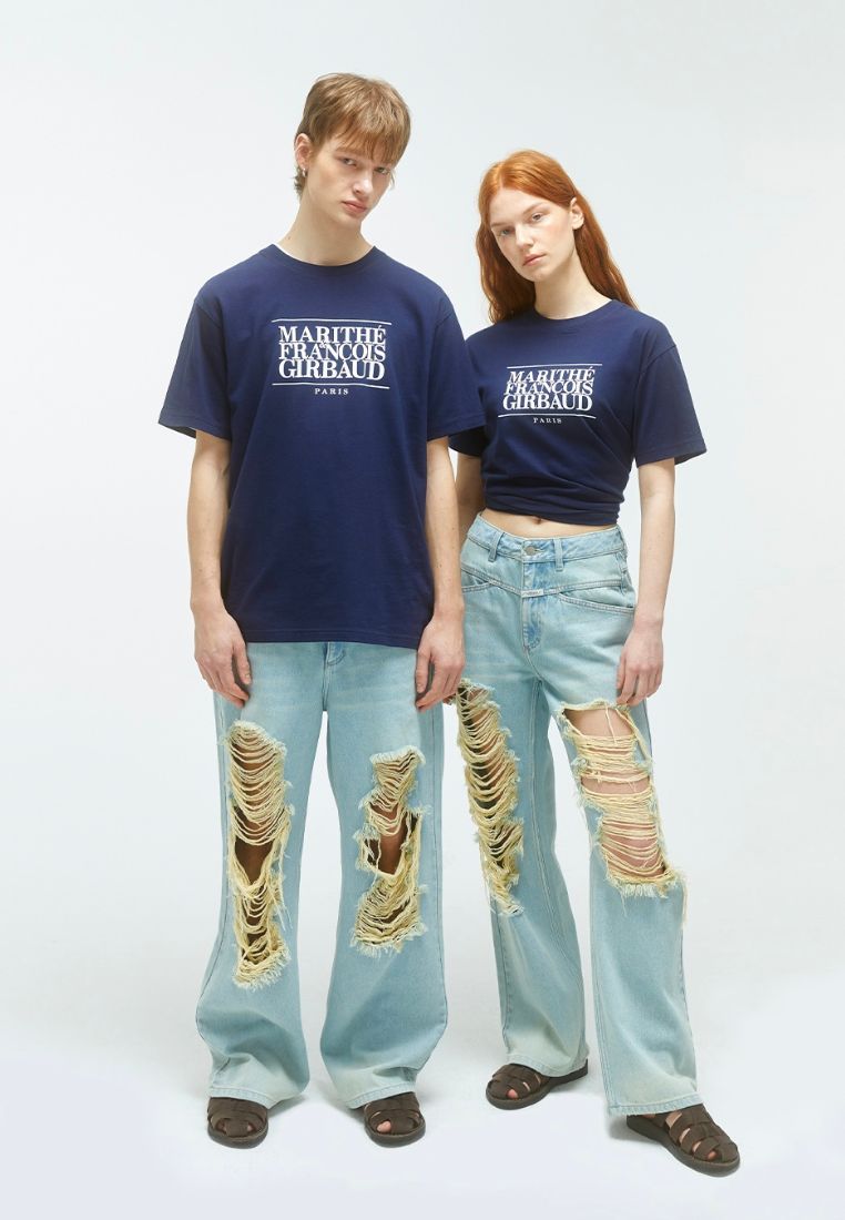 Classic Logo Tee Navy