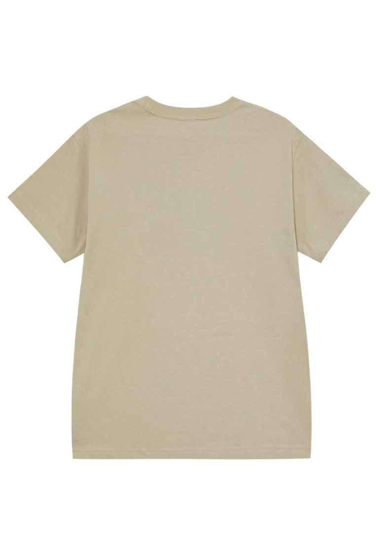 Classic Logo Tee Khaki Beige