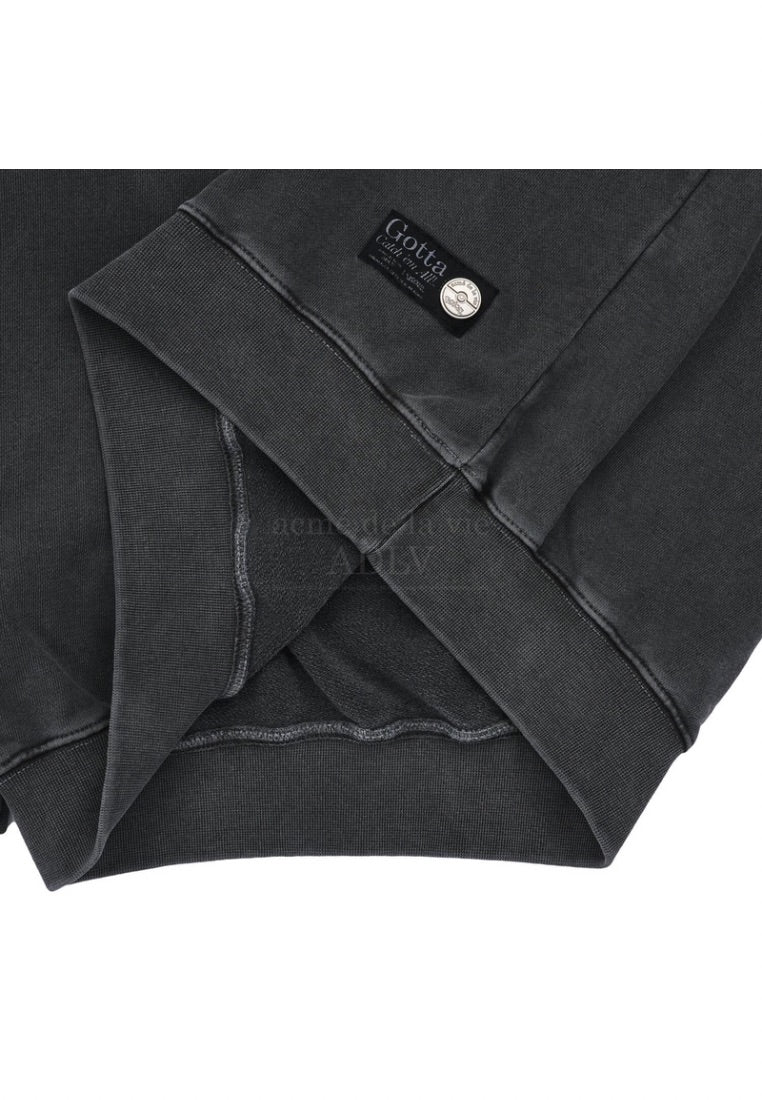 Pokémon KKOBUGI EVOLUTION Pigment Hoodie Charcoal