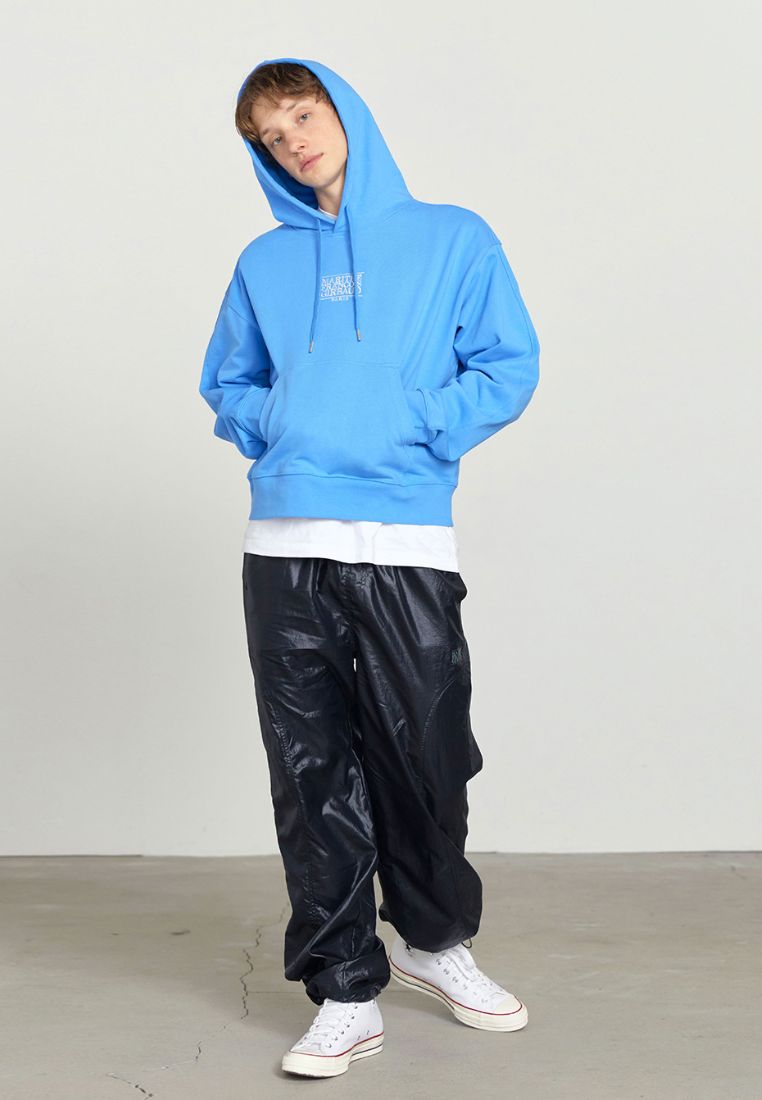 New Classic Logo Hoodie Blue