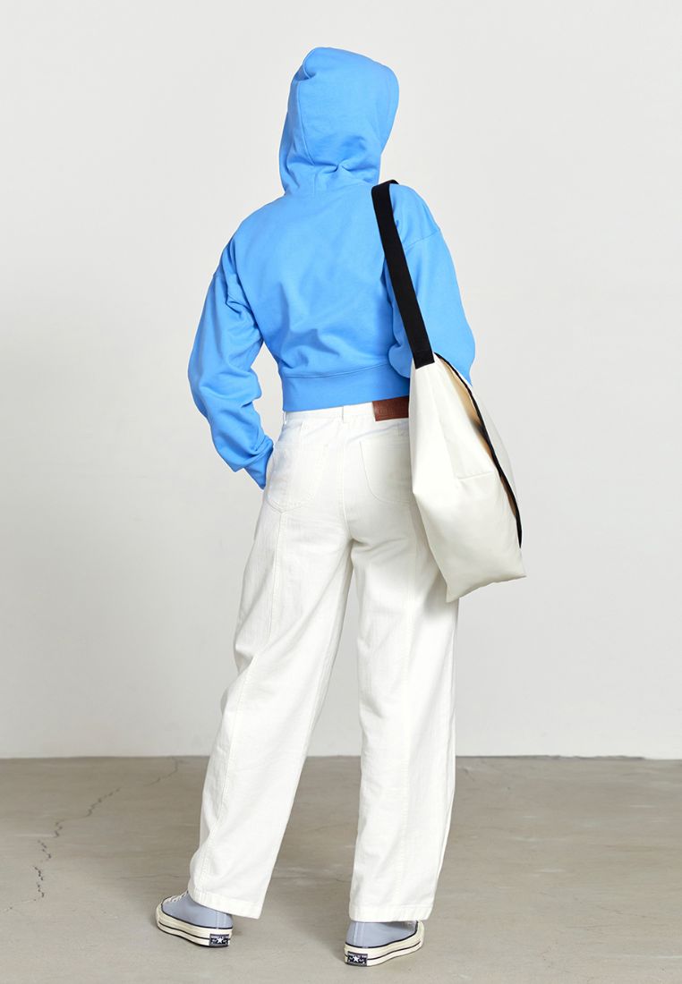 New Classic Logo Hoodie Blue