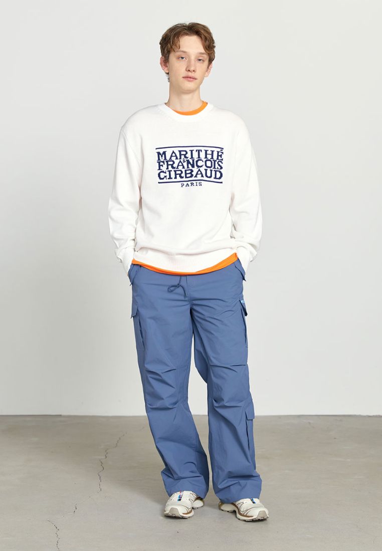 Classic Logo Knit Pullover Ivory