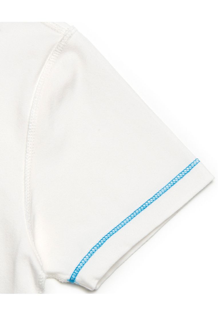 W Classic Logo Baby Crop White