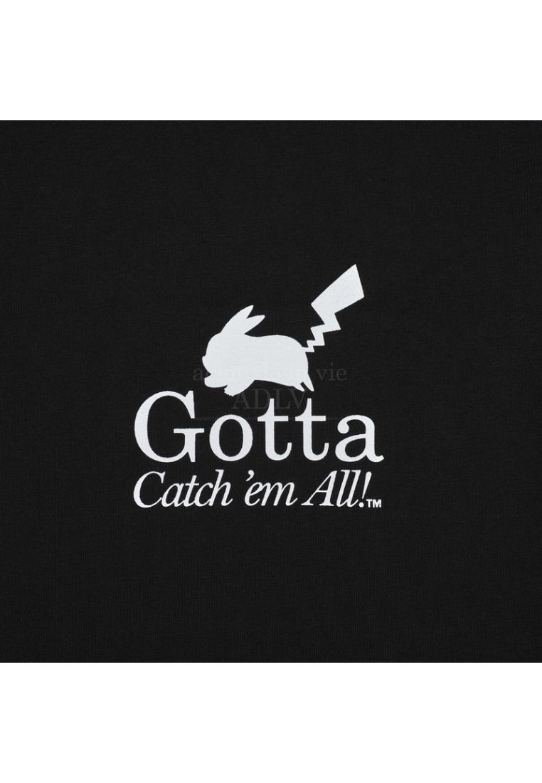 Pokémon GOTTA PIKACHU Long Sleeve T-Shirt Black