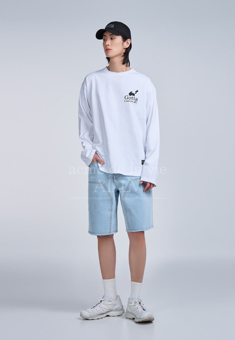 Pokémon GOTTA PIKACHU Long Sleeve T-Shirt White