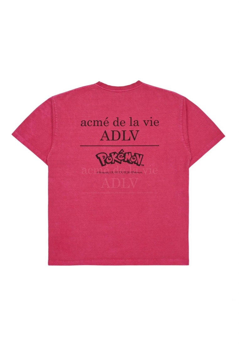 Pokémon FAIRI EVOLUTION PIGMENT Short Sleeve T-Shirt Pink