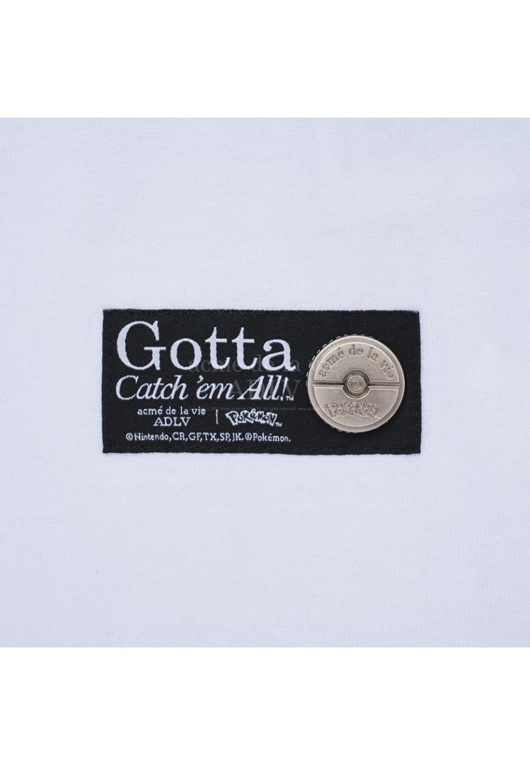 Pokémon GYARADOS Short Sleeve T-Shirt White