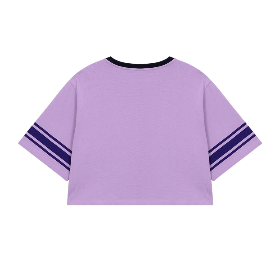 Pop Star Semi Crop T-Shirt F Luna