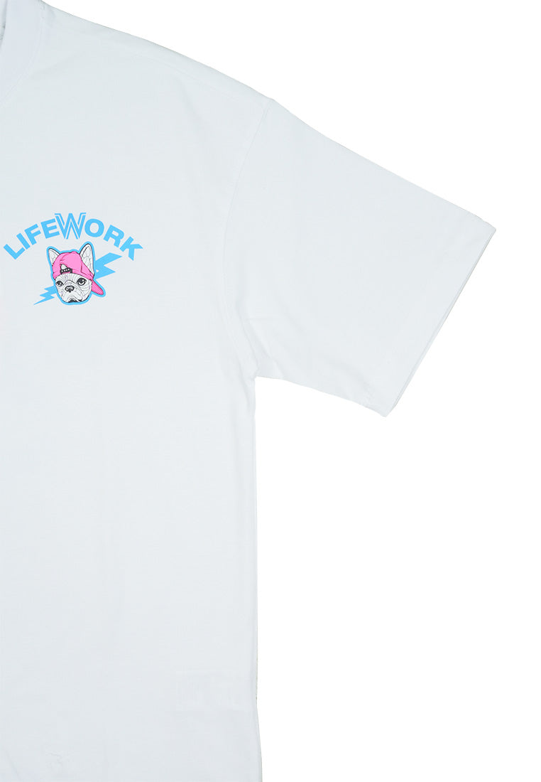 Back Thunder T-Shirt White