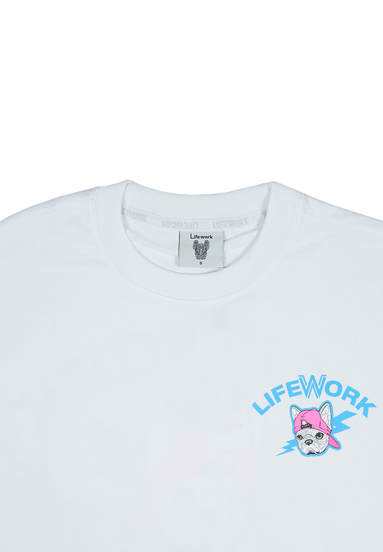 Back Thunder T-Shirt White