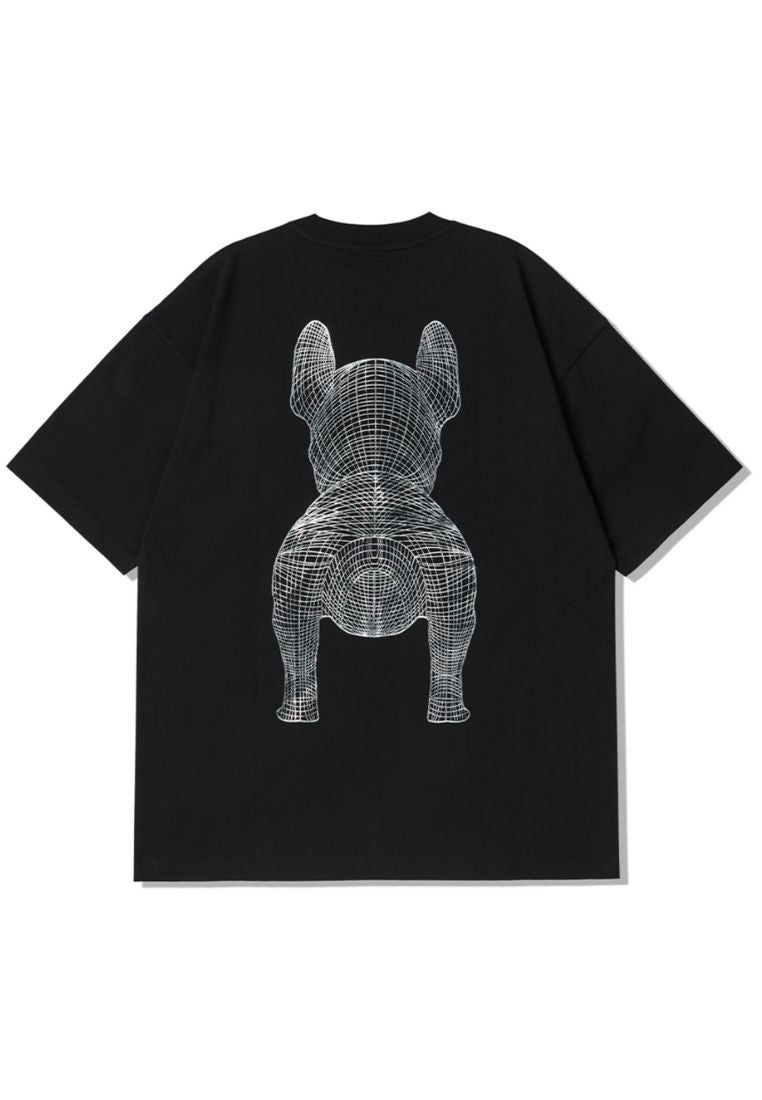 Silver Big Radog T-Shirt Black